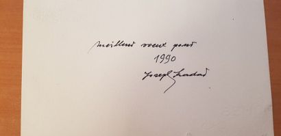 Joseph KADAR (1936) Epreuve d'artiste signée et titrée "Paris 1972-93" et Carte de...