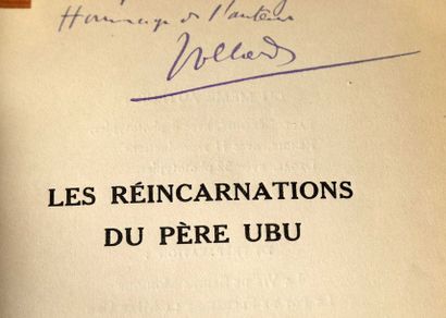 VOLLARD, Ambroise "Les Réincarnations du Père Ubu", 1925 Un des 90 exemplaires numérotés...