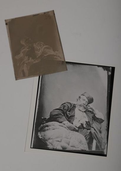 CARPEAUX, Jean-Baptiste Portrait par L. Bachet pour la Galerie contemporaine vers...