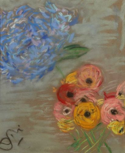 null Anna de NOAILLES (1873-1933)

Bouquets

Pastel, signé en bas à gauche

38 x...