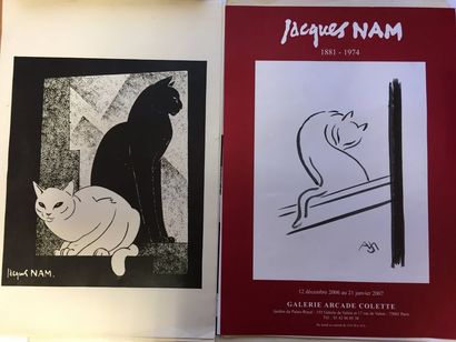 null Jacques NAM (1881-1974)

5 cartes postales, personnages, signées Jacques LEHMANN

13,7...