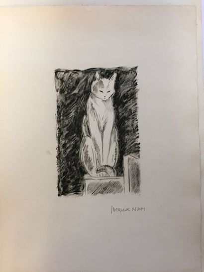 null Jacques NAM (1881-1974)

3 estampes scène de chats 

Contresignées en bas à...