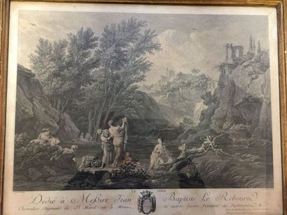 null Suite de quatre eaux-fortes d'après VERNET Joseph (1714-1789)

Gravées parJacques...