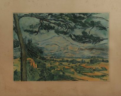 null Jacques VILLON (1875-1963)

Provence, d'après Paul Cézanne

Chalcographie du...