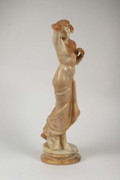 null Alberto SACCARDI (1883-1956)

Danseuse orientale

albâtre

H. 62 cm D. 18 cm



Ancienne...