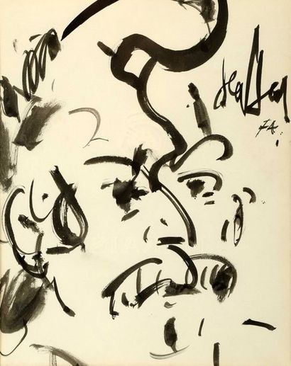 null GEN PAUL (1895-1975)

Visage

Encre sur papier, signé

25,5 x 20 cm à vue