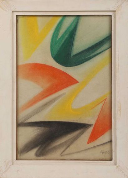 null Biagio PANCINO (né en 1931)

Composizione

Pastel sur papier, marrouflé sur...