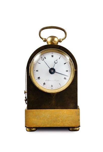 null Horloge portative signée sur le cadran ‘Oudin élève de Breguet', vers 1835.
Cadran...