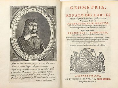 DESCARTES, René. Geometria a Renato Des Cartes anno 1637 gallice edita ; postea autem...