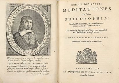 DESCARTES, René. Meditationes de prima philosophia, in quibus dei existentia & animaæ...