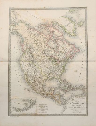 LAPIE, Pierre M & LAPIE fils [Alexandre Emile]. Atlas universel de géographie ancienne...