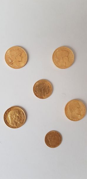 null 1 pèce 20 Francs or Napoléon 1852.