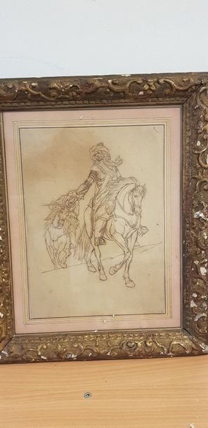 null Ecole ingresque

Mousquetaires à cheval

Plume et encre brune

28 x 29 cm