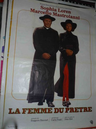 null Un ensemble de 5 affiches de cinéma sur le thème ROMANCE-COMEDIE, 160X120 OSCAR,...