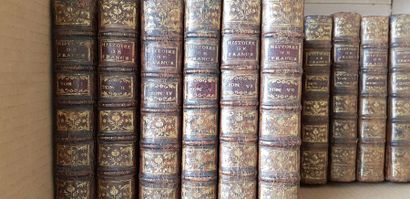 null Histoire de France, 29 volumes, incomplet, XVIIIème s.