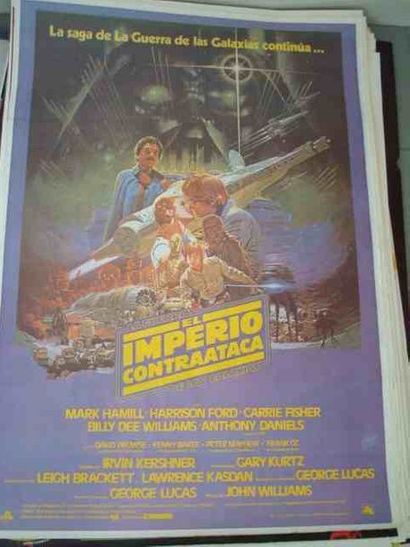 null Un ensemble de 5 affiches de cinéma sur le thème SCIENCE-FICTION, 80X60 EL RETORNO...