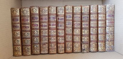 null Histoire de France, 30 volumes, XVIIIème s., incomplet