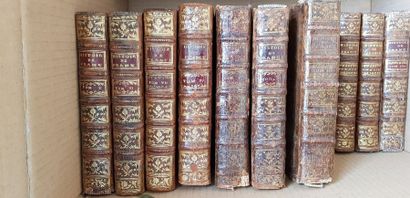 null Histoire de France, 30 volumes, XVIIIème s., incomplet