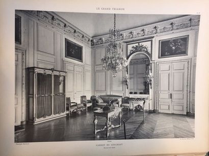 null DESHAIRS, Léon. Le Grand Trianon, architecture, décoration, ameublement, Paris...