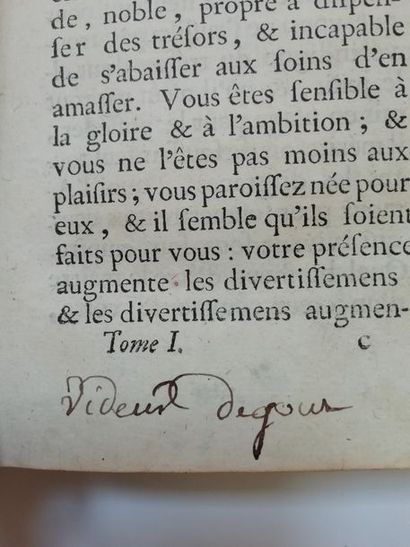 null Livre aux jeux, Volume dépareillé des lettres de Madame de Sevigné transformé...