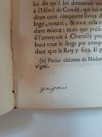 null Livre aux jeux, Volume dépareillé des lettres de Madame de Sevigné transformé...