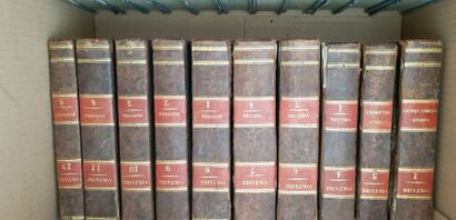 null Voltaire, Oeuvres complètes, incomplettes, 41 volumes, XIXème s.