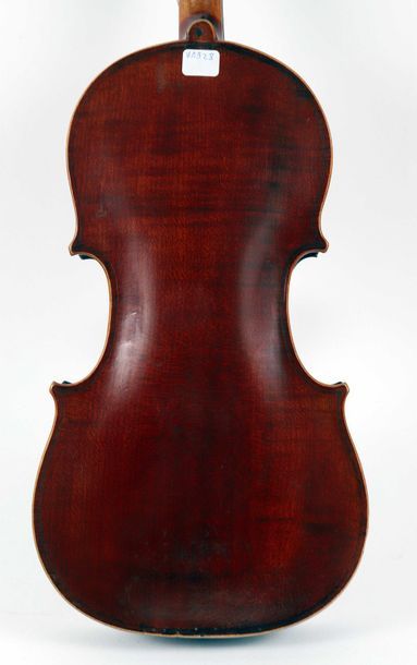 null Violon d’étude non fileté 358 mm

Porte une étiquette « MEDIO FINO »

Vernis...