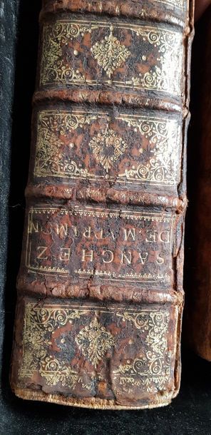 null Lot de 11 volumes reliés divers du XVIIIeme s., notamment Vie des Saints, Paris,...