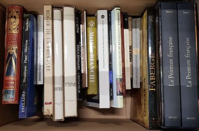 null Lot de livres d’art:DIVERS dont Monographies : Roger de La Fresnaye, Donatello,...