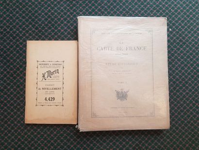 null BERTHAUT, le Cilonel. La carte de France, 1750-1898, 1898, tome I SEUL. Nous...