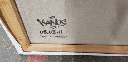 null KANOS (né en 1983)

Vices et Vertues

Acrylique sur toile, titrée, datée 8 mars...