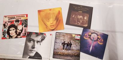 null 1 caisse de disques vinyls 33 tours et LCD dont Crosby,Stills,Nash & Young ;...