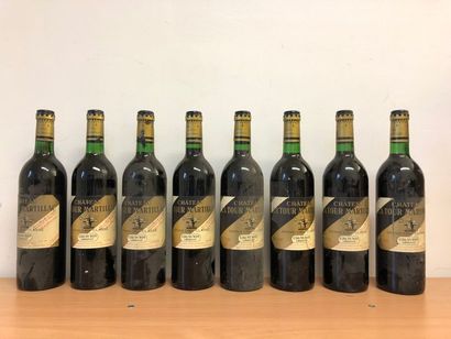 null LOT DE 20 BOUTEILLES DE BORDEAUX

en l'état

8	bouteilles	Latour Martillac	1983

1	bouteille	Chateau...