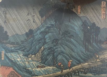 Utagawa Hiroshige (1797-1858): Chuban yoko-e...