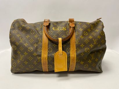 LOUIS VUITTON a bag model Keepall 45cm Monogrammed...