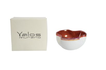 YALOS in Murano. Iridescent ceramic bowl...