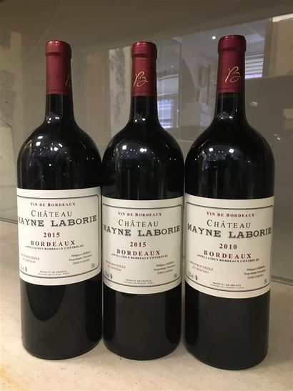 3 magnums, CHATEAU MAYNE-LABORIE, 2015.