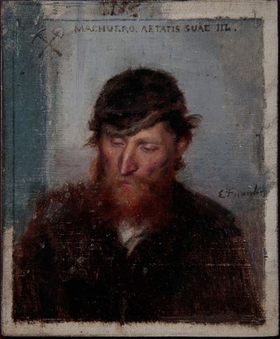 Émile FRIANT (1863-1932) Portrait d'homme...