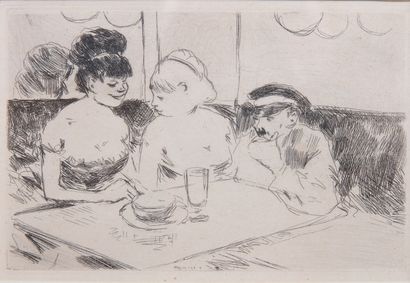 Attributed to Jean-Louis FORAIN (1852-1931)...