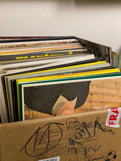  Fort lot de vinyles divers