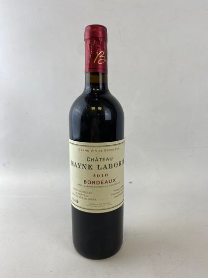 CHATEAU MAYNE-LABORIE, 2010. Set of 6 cases...