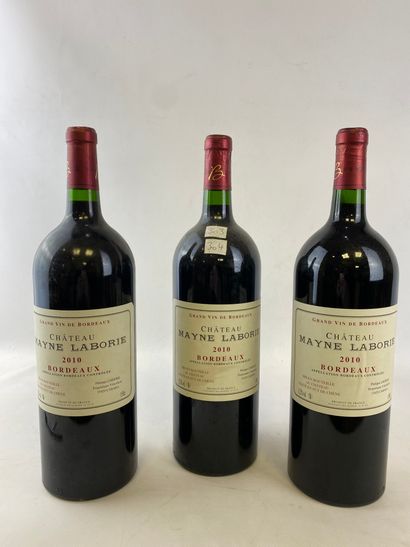CHATEAU MAYNE-LABORIE, 2010. Set of 2 cases...