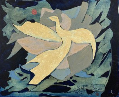 ARCHIGUILLE (1932-2017) 
En hommage à Braque...