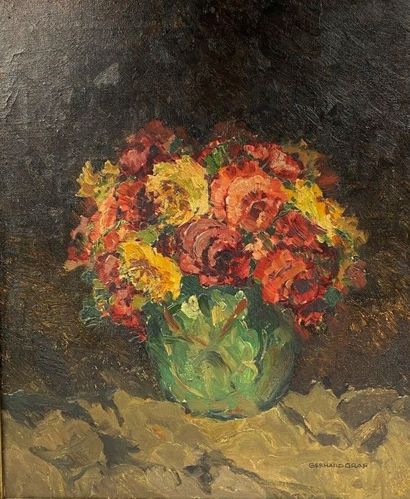 Gerhard GRAF (1883-1960) 
Bouquet de fleurs...
