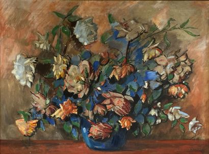 Czeslaw ZAWADZINSKI (1878-1936) 
Bouquet...