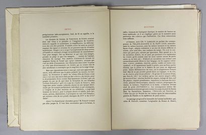  Le roman de Renart 
Vingt lithographies originales de Gabriel ARNAUD, préface de...