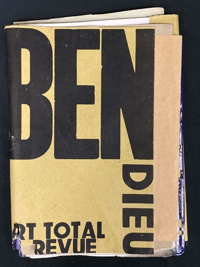  FLUXUS 
BEN (Vautier, Benjamin) 
Ben Dieu - Art Total Sa Revue 
Nice : Auto-publié,...