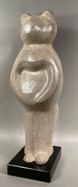 Xavier ALVAREZ (né en 1949) 
Ours 
Sculpture...
