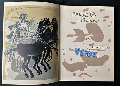  [BRAQUE (Georges)] 
Revue Verve. 
Revue artistique et littéraire. Vol. VIII, n°31-32....