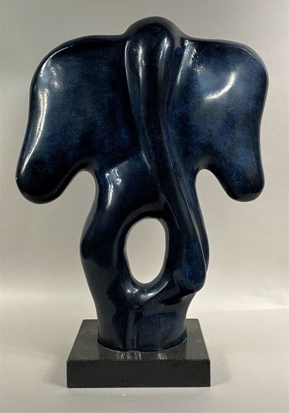 Xavier ALVAREZ (né en 1949) 
Eléphant 
Sculpture...